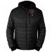 Куртка Chicago Bears ActionHeat Black 5V Battery Charged Insulated Puffer