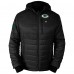 Толстовка на молнии Green Bay Packers ActionHeat Black 5V Battery Charged Insulated Puffer