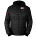Kansas City Chiefs ActionHeat Black 5V Battery Heated Insulated Puffer Full-Zip Hoodie Jacket