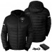 Las Vegas Raiders ActionHeat Black 5V Battery Heated Insulated Puffer Full-Zip Hoodie Jacket