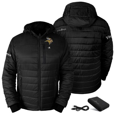 Куртка Minnesota Vikings ActionHeat 5V Battery Charged Insulated Puffer - Black