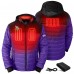 Minnesota Vikings ActionHeat 5V Battery Charged Insulated Puffer Full-Zip Jacket - Purple