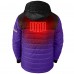 Minnesota Vikings ActionHeat 5V Battery Charged Insulated Puffer Full-Zip Jacket - Purple