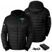 New York Jets ActionHeat Black 5V Battery Charged Insulated Puffer Full-Zip Jacket New York Jets ActionHeat Black 5V Battery Charged Insulated Puffer Full-Zip Jacket
