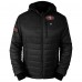San Francisco 49ers ActionHeat Black 5V Battery Heated Insulated Puffer Full-Zip Hoodie Jacket