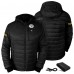 Кофта на молнии Pittsburgh Steelers ActionHeat 5V Battery Charged Insulated Puffer - Black