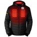 Кофта на молнии Pittsburgh Steelers ActionHeat 5V Battery Charged Insulated Puffer - Black