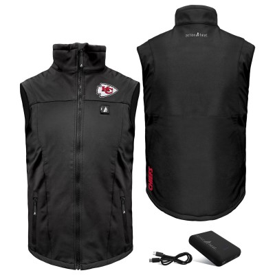 Жилетка Kansas City Chiefs ActionHeat 5V Softshell Battery Heated - Black