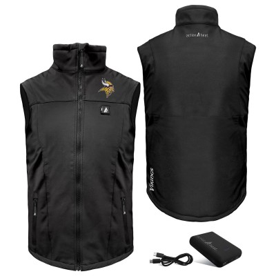 Жилетка Minnesota Vikings ActionHeat 5V Softshell Battery Heated - Black