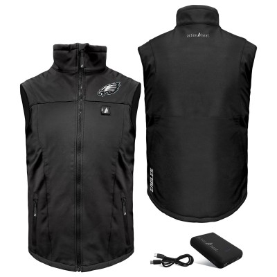 Жилетка Philadelphia Eagles ActionHeat 5V Softshell Battery Heated - Black