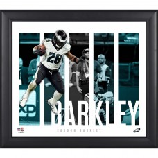 Saquon Barkley Philadelphia Eagles Fanatics Authentic Framed 15 x 17 Player Panel Collage