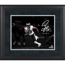 Saquon Barkley Philadelphia Eagles Facsimile Signature Fanatics Authentic Framed 11 x 14 Photograph