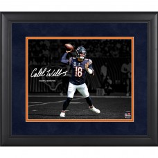 Caleb Williams Chicago Bears Facsimile Signature Fanatics Authentic Framed 11 x 14 Photograph