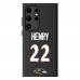Baltimore Ravens Derrick Henry Keyscaper Black Galaxy Magnetic Bump Case