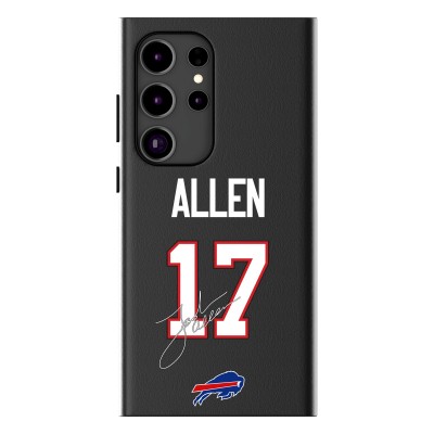 Buffalo Bills Josh Allen Keyscaper Black Galaxy Magnetic Bump Case