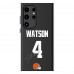 Cleveland Browns Deshaun Watson Keyscaper Black Galaxy Magnetic Bump Case