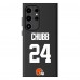Cleveland Browns Nick Chubb Keyscaper Black Galaxy Magnetic Bump Case