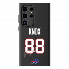 Buffalo Bills Dawson Knox Keyscaper Black Galaxy Magnetic Bump Case
