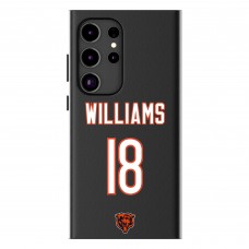 Chicago Bears Caleb Williams Keyscaper Black Galaxy Magnetic Bump Case