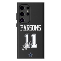 Dallas Cowboys Micah Parsons Keyscaper Black Galaxy Magnetic Bump Case