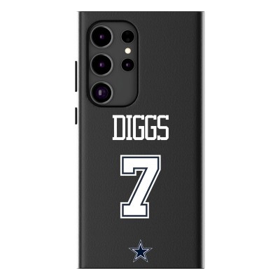 Dallas Cowboys Trevon Diggs Keyscaper Black Galaxy Magnetic Bump Case