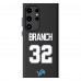 Detroit Lions Brian Branch Keyscaper Black Galaxy Magnetic Bump Case