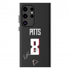 Atlanta Falcons Kyle Pitts Keyscaper Black Galaxy Magnetic Bump Case