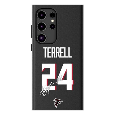 Atlanta Falcons A.J. Terrell Keyscaper Black Galaxy Magnetic Bump Case