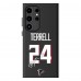 Atlanta Falcons A.J. Terrell Keyscaper Black Galaxy Magnetic Bump Case