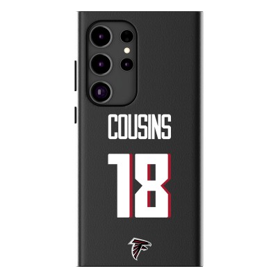 Atlanta Falcons Kirk Cousins Keyscaper Black Galaxy Magnetic Bump Case