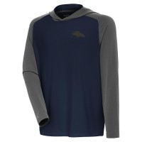 Толстовка Denver Broncos Antigua Navy Tonal Intrepid