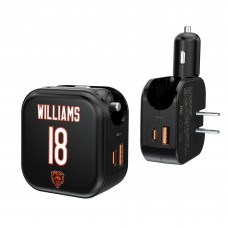 Caleb Williams Chicago Bears Keyscaper Ready 2-in-1 USB Charger