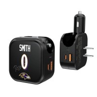 Roquan Smith Baltimore Ravens Keyscaper Ready 2-in-1 USB Charger