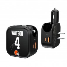 Deshaun Watson Cleveland Browns Keyscaper Ready 2-in-1 USB Charger