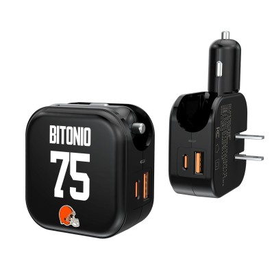 Joel Bitonio Cleveland Browns Keyscaper Ready 2-in-1 USB Charger