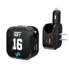 Jared Goff Detroit Lions Keyscaper Ready 2-in-1 USB Charger