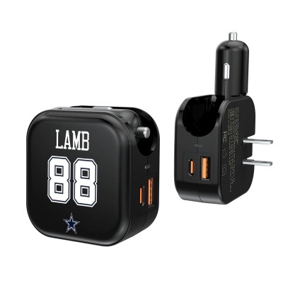 CeeDee Lamb Dallas Cowboys Keyscaper Ready 2-in-1 USB Charger