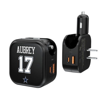 Brandon Aubrey Dallas Cowboys Keyscaper Ready 2-in-1 USB Charger