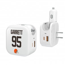 Myles Garrett Cleveland Browns Keyscaper Ready 2-in-1 USB Charger