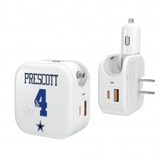 Dak Prescott Dallas Cowboys Keyscaper Ready 2-in-1 USB Charger
