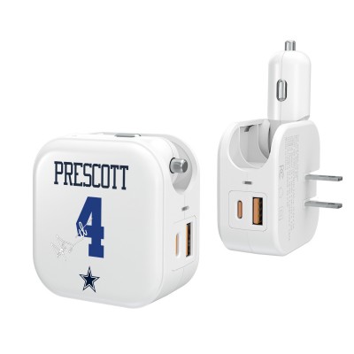 Dak Prescott Dallas Cowboys Keyscaper Ready 2-in-1 USB Charger