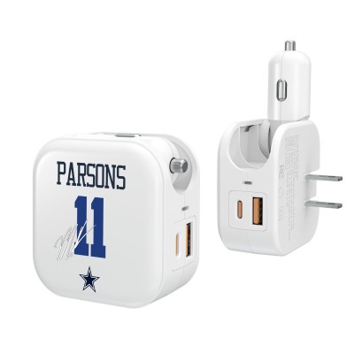 Micah Parsons Dallas Cowboys Keyscaper Ready 2-in-1 USB Charger