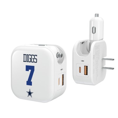 Trevon Diggs Dallas Cowboys Keyscaper Ready 2-in-1 USB Charger