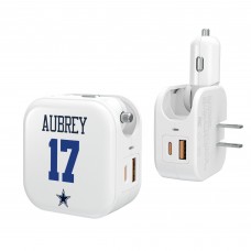 Brandon Aubrey Dallas Cowboys Keyscaper Ready 2-in-1 USB Charger