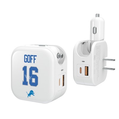 Jared Goff Detroit Lions Keyscaper Ready 2-in-1 USB Charger