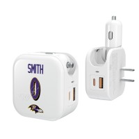 Roquan Smith Baltimore Ravens Keyscaper Ready 2-in-1 USB Charger