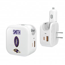 Roquan Smith Baltimore Ravens Keyscaper Ready 2-in-1 USB Charger