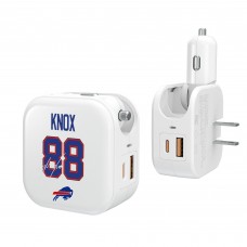 Dawson Knox Buffalo Bills Keyscaper Ready 2-in-1 USB Charger