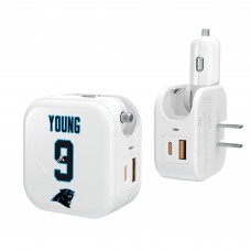 Bryce Young Carolina Panthers Keyscaper Ready 2-in-1 USB Charger