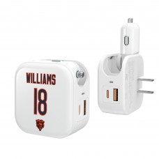 Caleb Williams Chicago Bears Keyscaper Ready 2-in-1 USB Charger